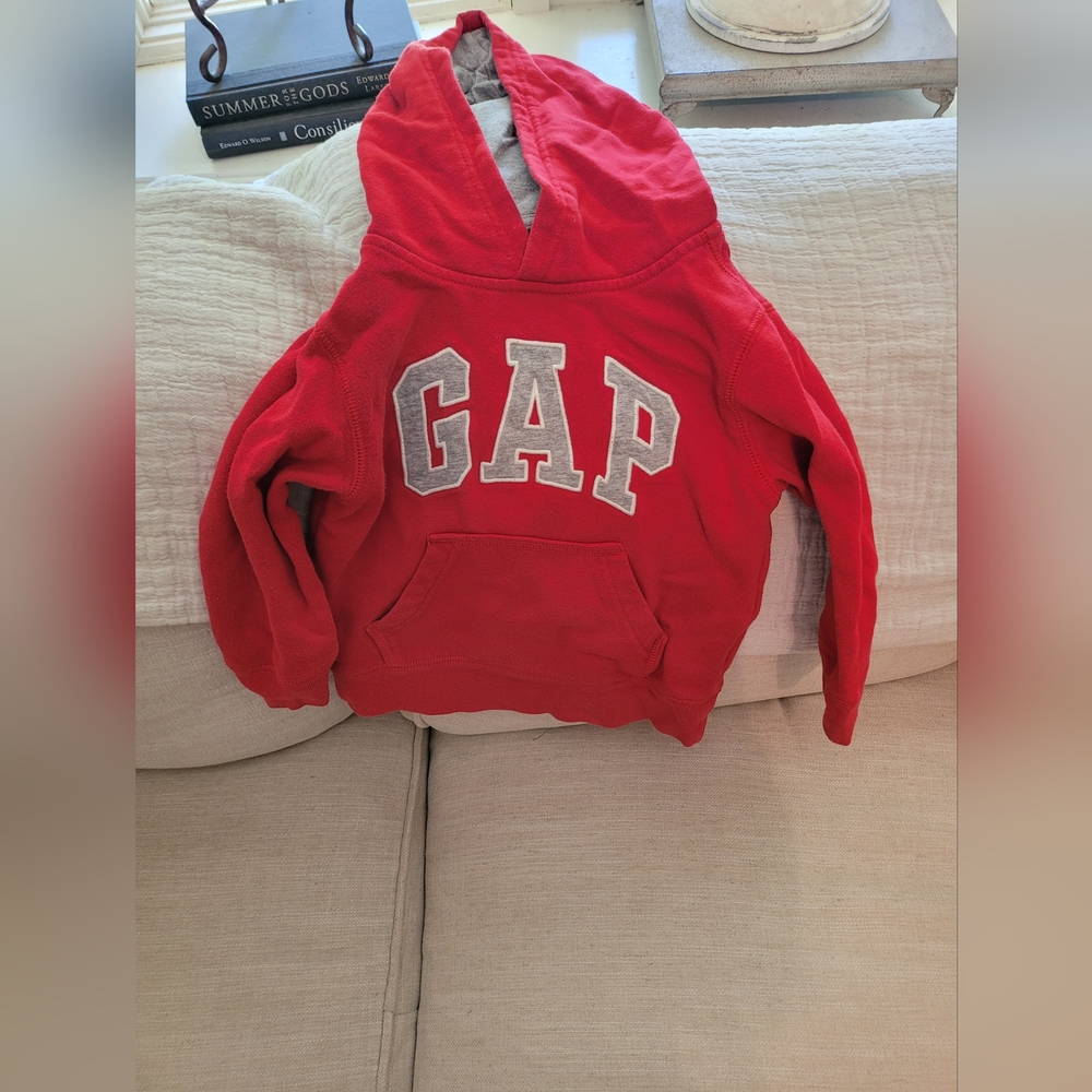 GAP boy's hoodie Red size 3